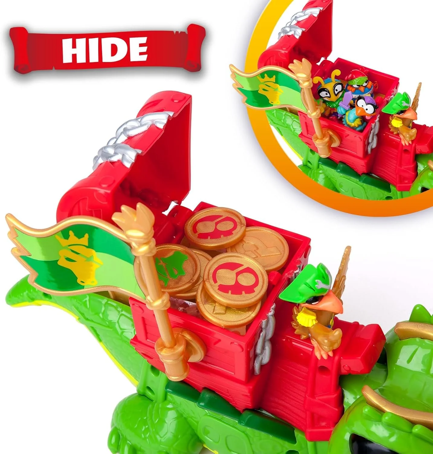 Набір Piratix Crazy Jungle Crocodile King Croc, фото №7 Набір Piratix Crazy Jungle Crocodile King Croc, фото №7