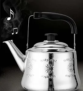 Чайник з свистком, Універсальний чайник для газової та індукційної плити synthetic.ua - Фото 1