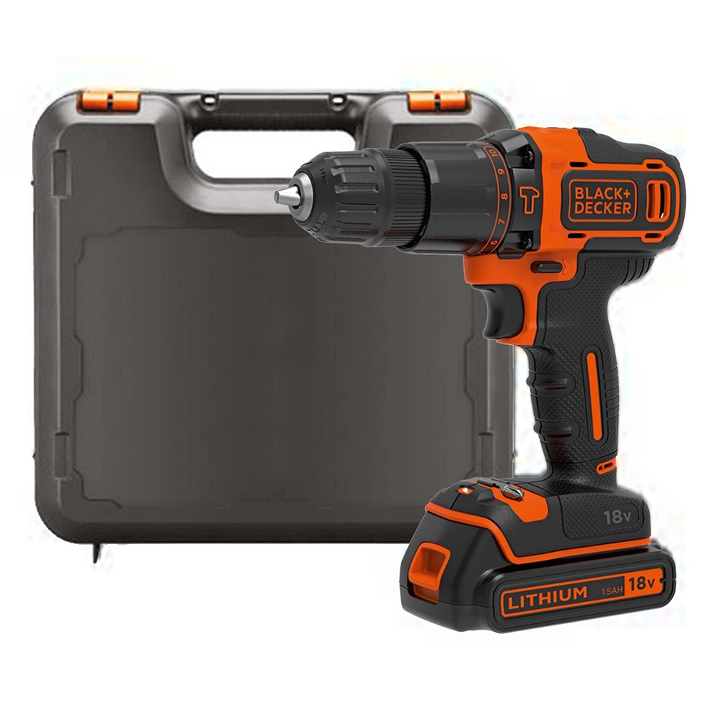 Гайковерт Black+Decker BDCHD18K-QW Аккумуляторный, фото №1 Гайковерт Black+Decker BDCHD18K-QW Аккумуляторный, фото №1