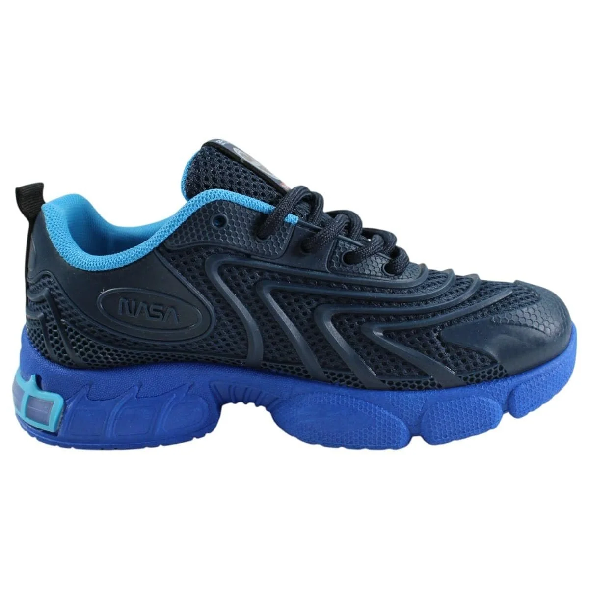 Кроссовки eplusm NASA для мальчиков - Легкая спортивная обувь с сетчатым верхом и амортизирующей подошвой - Детская обувь с космическим дизайном Размер 35-40, фото №4