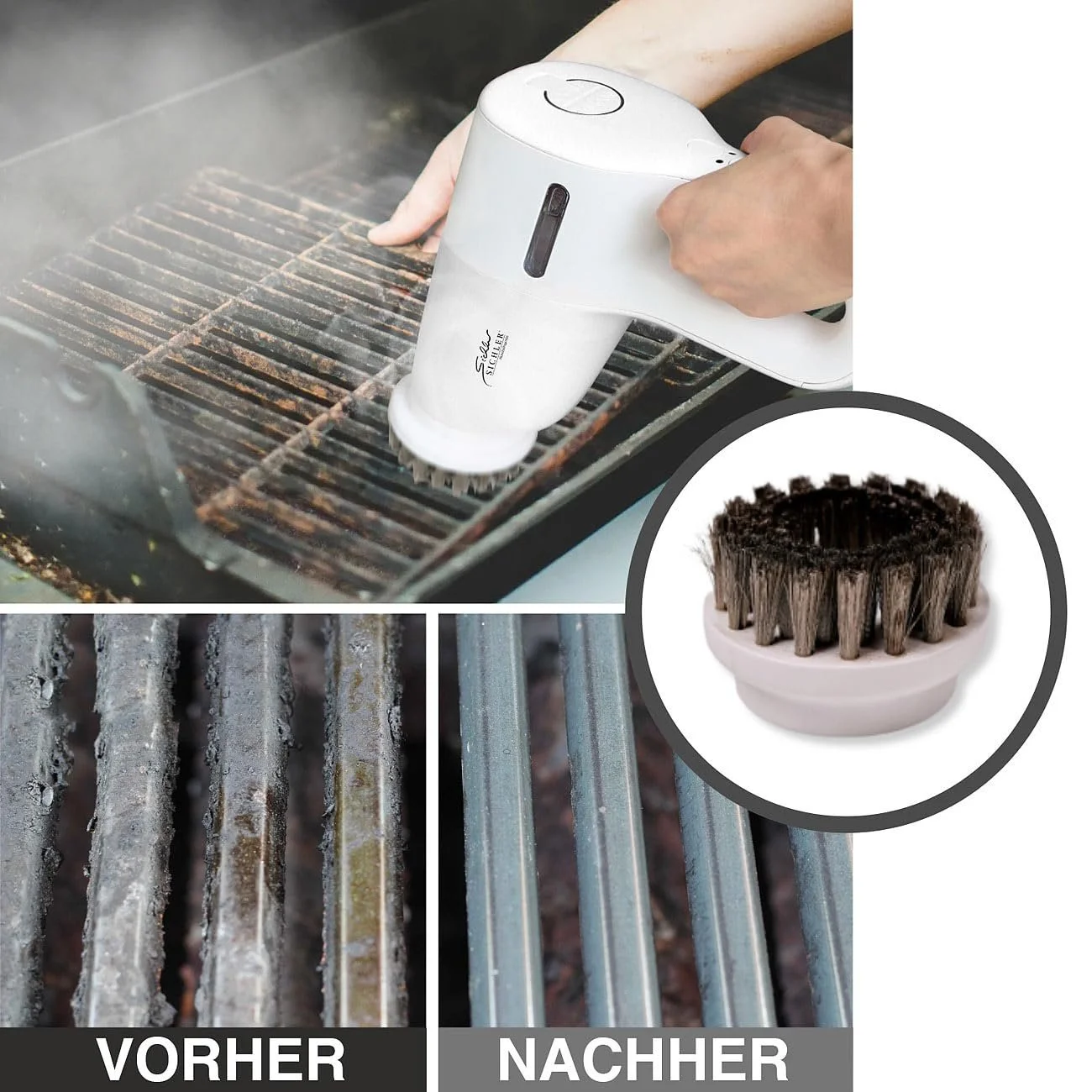 Пароочисник ручний та для підлоги Sichler Haushaltsgeräte DB-500 1200 Вт, фото №7