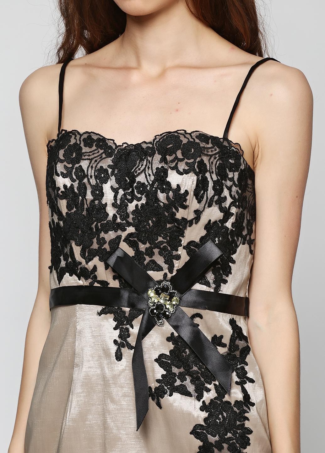 Платье Dave Johnny 3/4 Коричневый 6926_coffe, фото №3