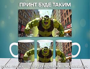 Кружка Шрек с принтом керамическая чашка Shrek 330 мл Uk_339 - Фото 1