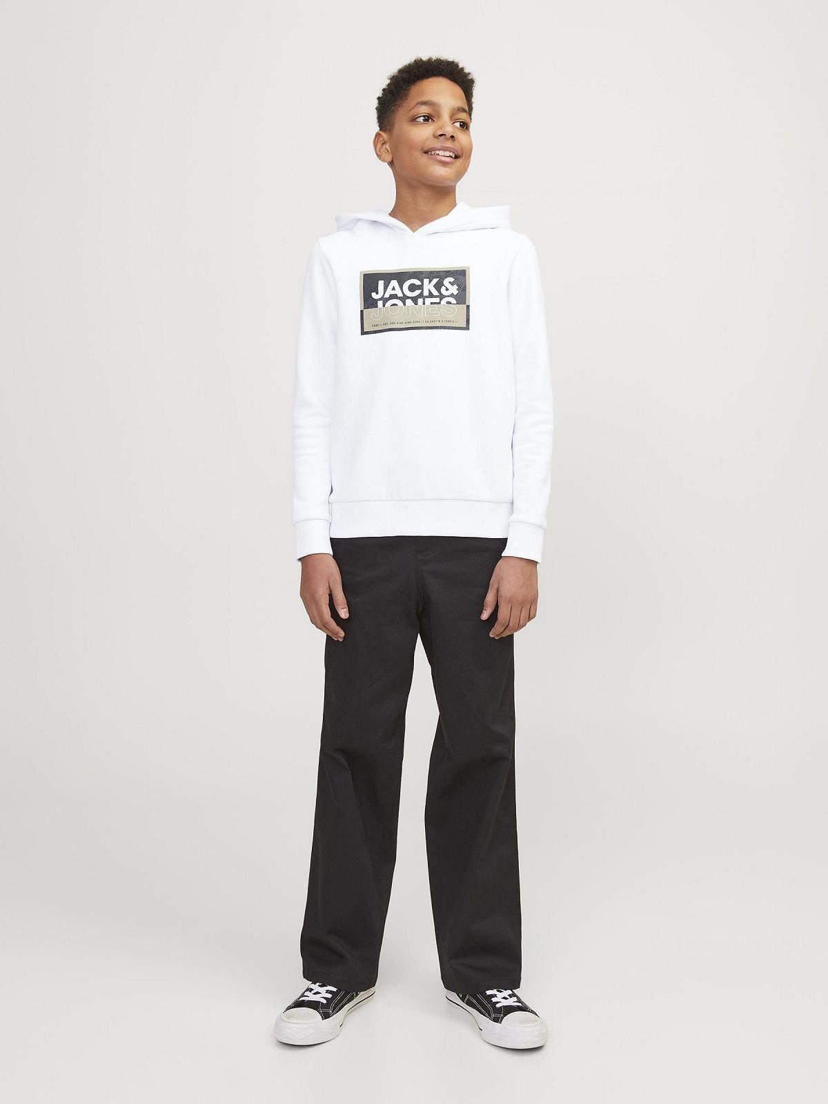 Худи Jack & Jones Jungen Jcologan Ss24 Print Sweat Hood Sn Jnr, фото №4