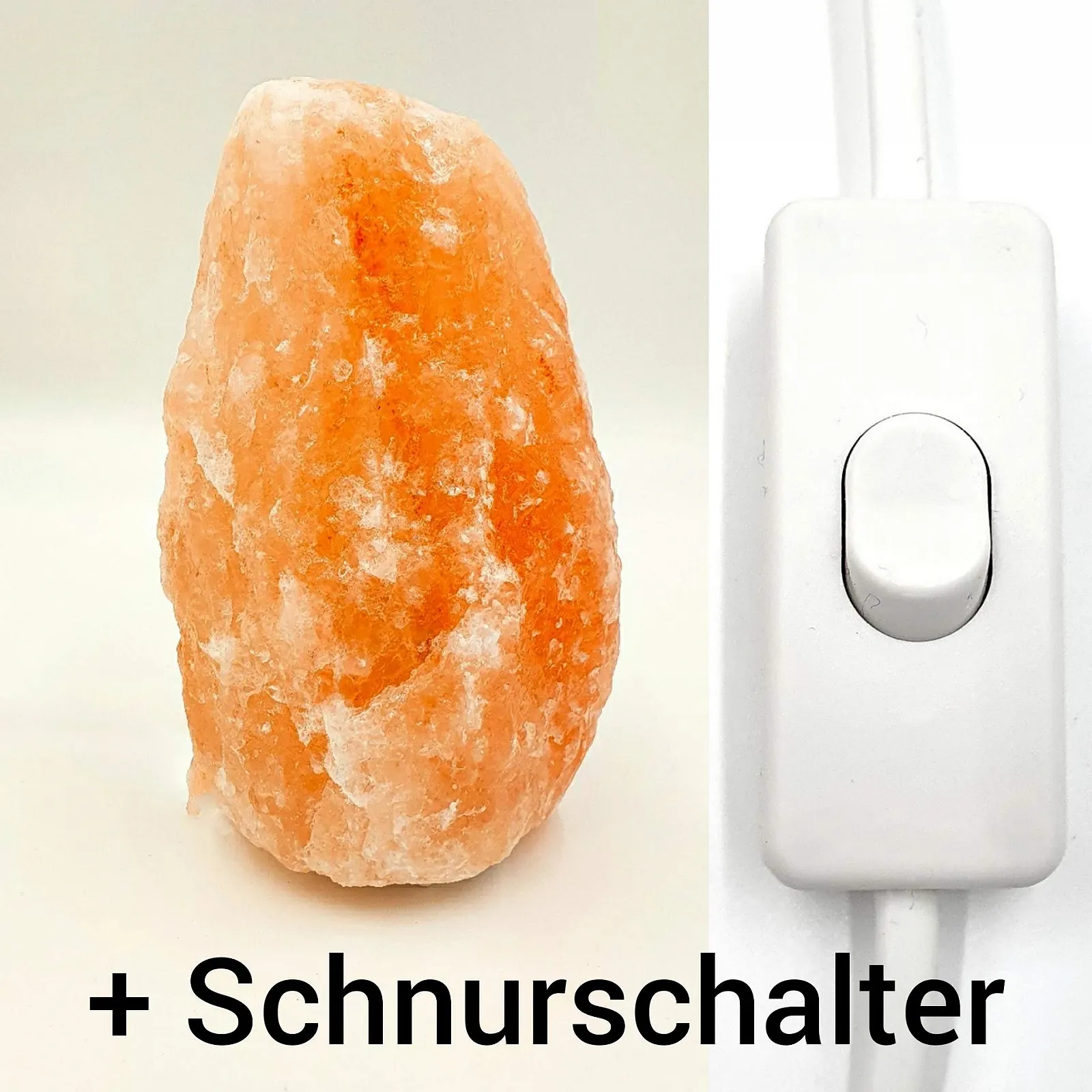 Соляная лампа Salt Range Pakistan Кристалл с LED лампой Высота прибл. 30 см 7-10 кг, фото №8