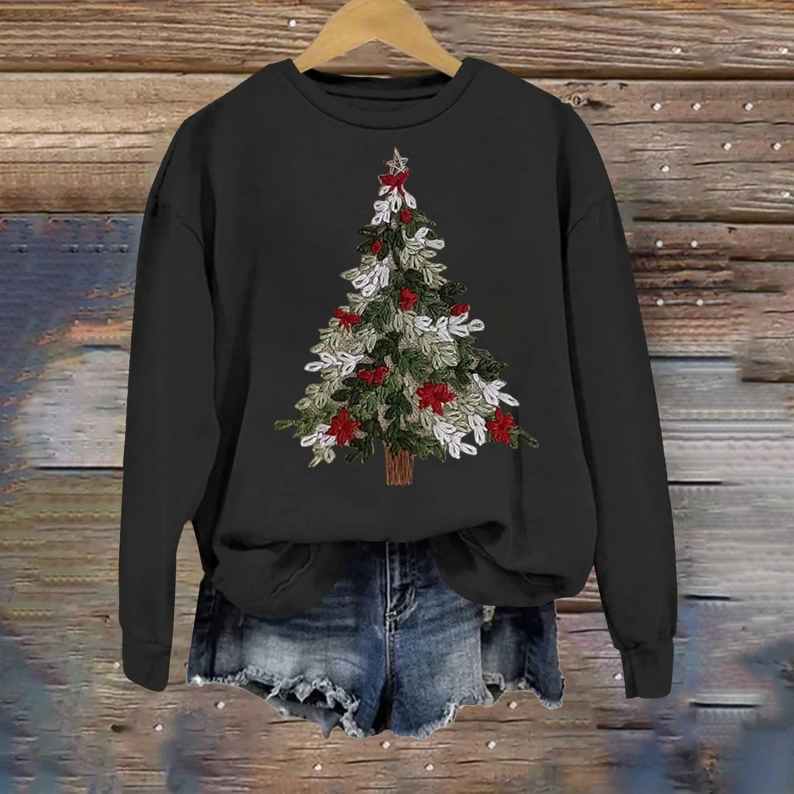 Жіночий Світшот Різдвяний Зимовий, фото №2 Жіночий Світшот Різдвяний Зимовий, фото №2