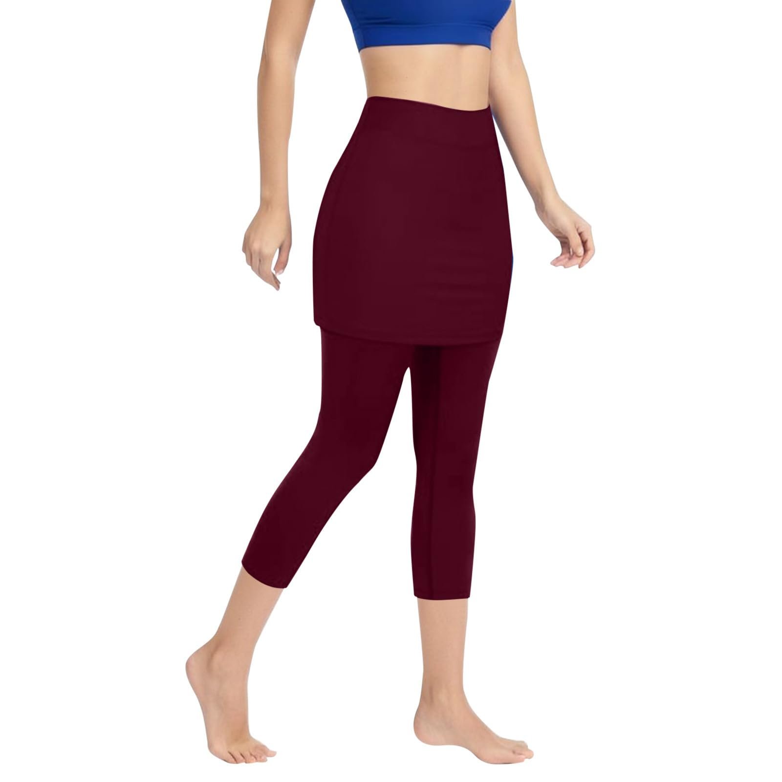 Шорты с высокой талией Capri Leggings Damen Capri Leggings Yogahose 3/4 Elastische Blickdicht Gro
e Gr
een Booty Scrunch Leggins Bauchkontrolle f
r Sexy Sport Yoga Fitnesshose Gym Schwarze, фото №1