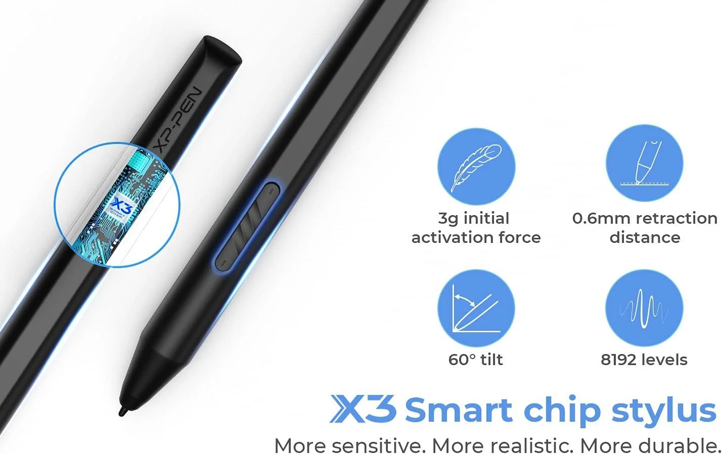 Графічний планшет 11.9'' XP-PEN Artist 12 2nd Gen Рожевий, фото №2