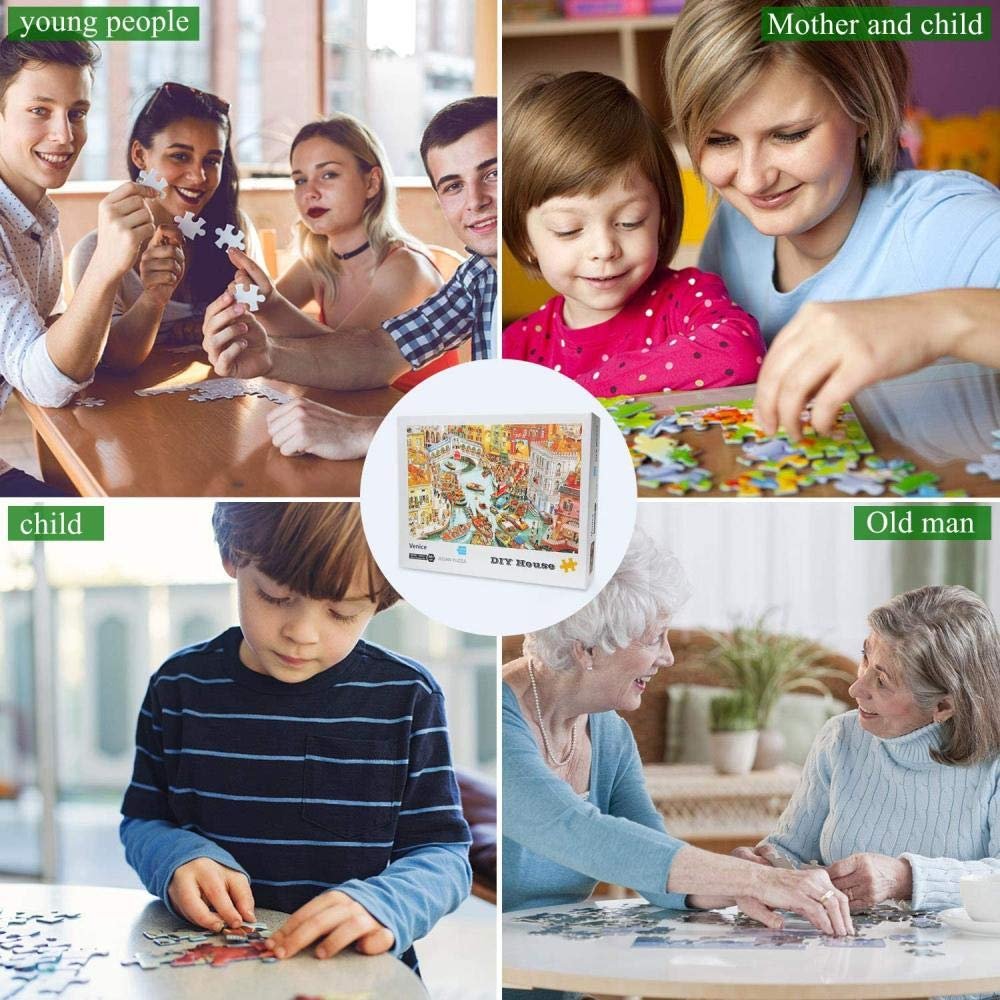 Деревянный пазл Skyscraper Burj Khalifa Skyline Dubai 1000 элементов, фото №3 Деревянный пазл Skyscraper Burj Khalifa Skyline Dubai 1000 элементов, фото №3