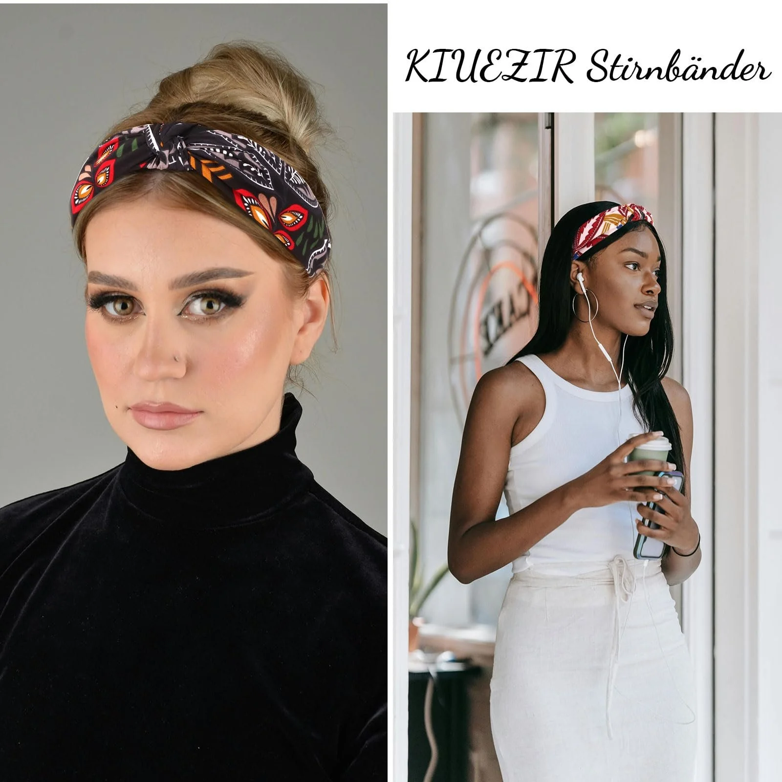 Набір обручів на голову в стилі бохо, фото №4