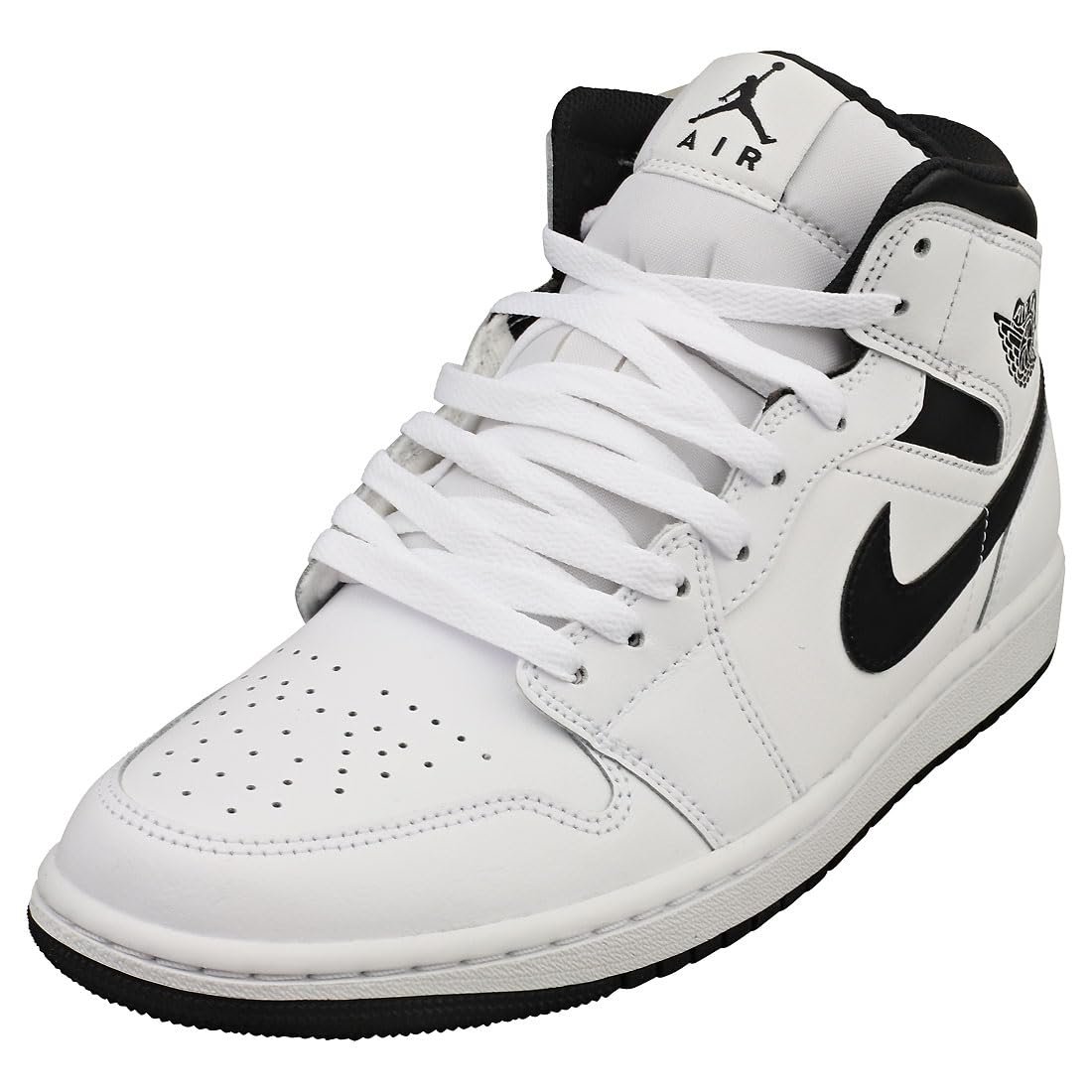 Кроссовки Jordan Air 1 Mid из гладкой кожи, фото №1 Кроссовки Jordan Air 1 Mid из гладкой кожи, фото №1