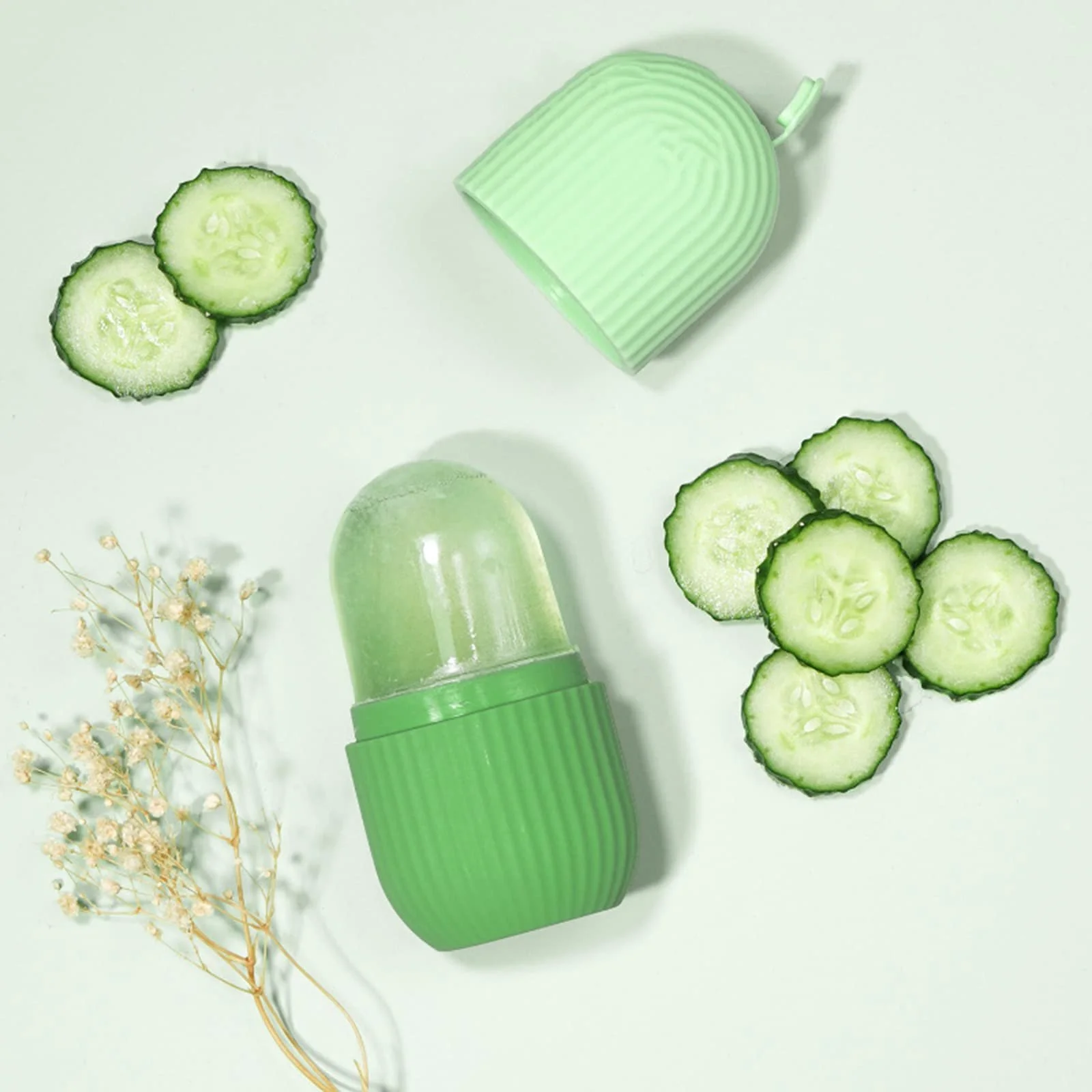 Ролик RoseFlower Льодовий для обличчя, масажер, фото №3