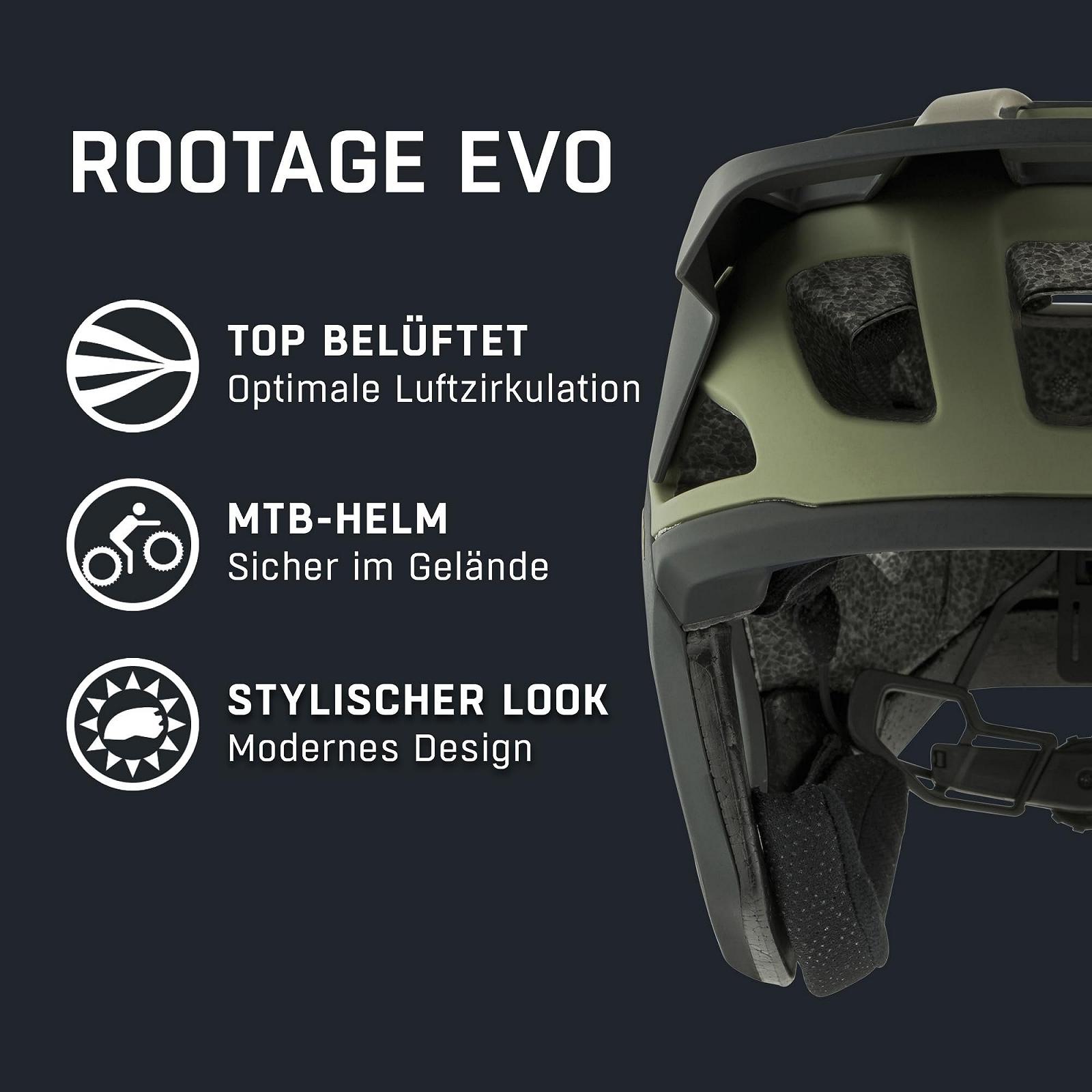 Шолом Alpina Rootage Evo Olive, фото №2