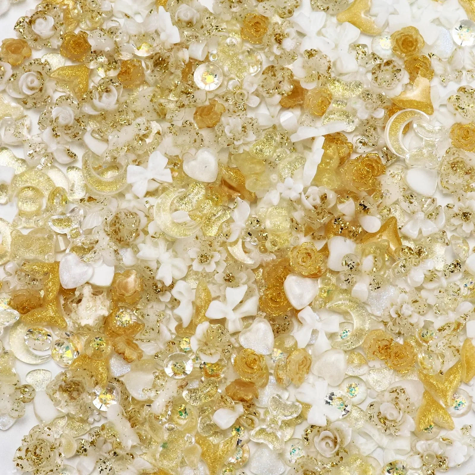 3D Подвески для ногтей Сердце Звезда Бант Цветок Медведь Характеристики Kawaii Y2K 320 шт, фото №3