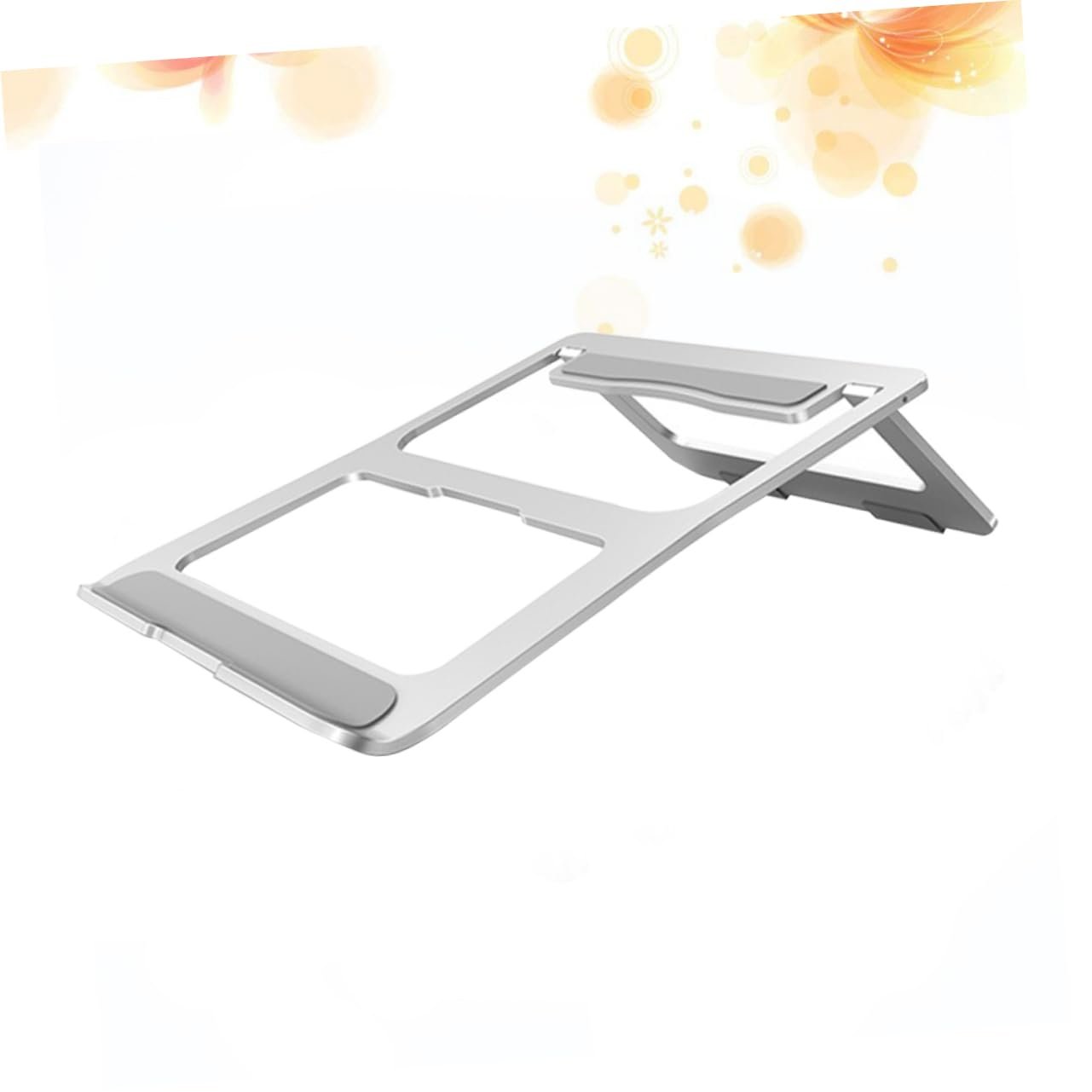 Подставка для ноутбука Tofficu складная из алюминиевого сплава, вентилируемая для эффективного охлаждения, портативная для дома и офиса, фото №5