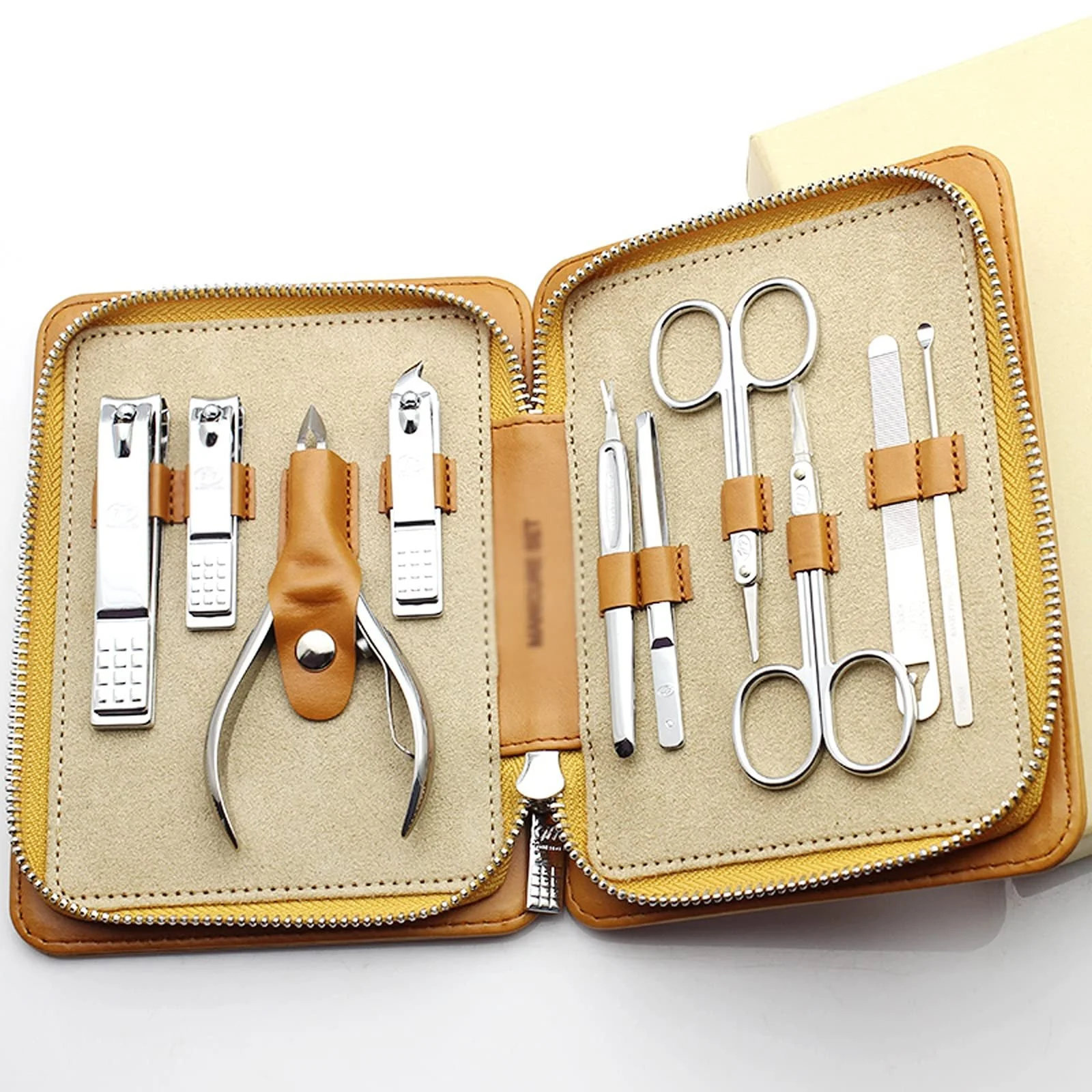 Дорожный набор для маникюра, из нержавеющей стали 10 в 1, фото №9 Дорожный набор для маникюра, из нержавеющей стали 10 в 1, фото №9