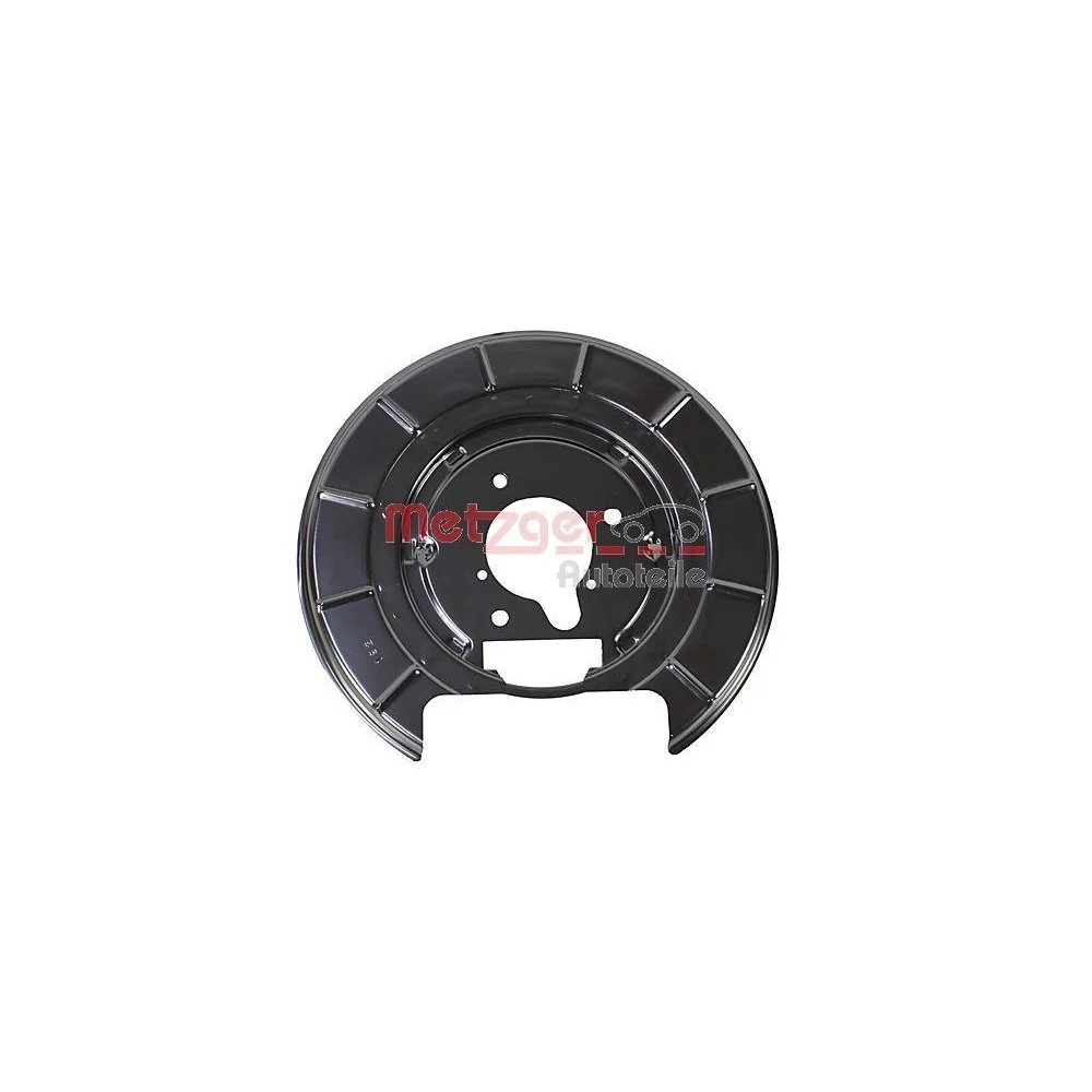 Щит гальмівного диска METZGER 6115161 для PEUGEOT задня вісь зліва, фото №1