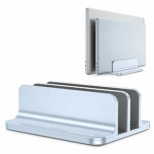 Підставка Вертикальна OMOTON Подвійна Регульована до 17.3 дюймів Блакитний - Фото 1