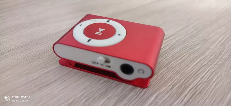 Міні плеєр Мп3 кліпса приштовх металевий 4 Гб Mp3 Merlion, фото №2