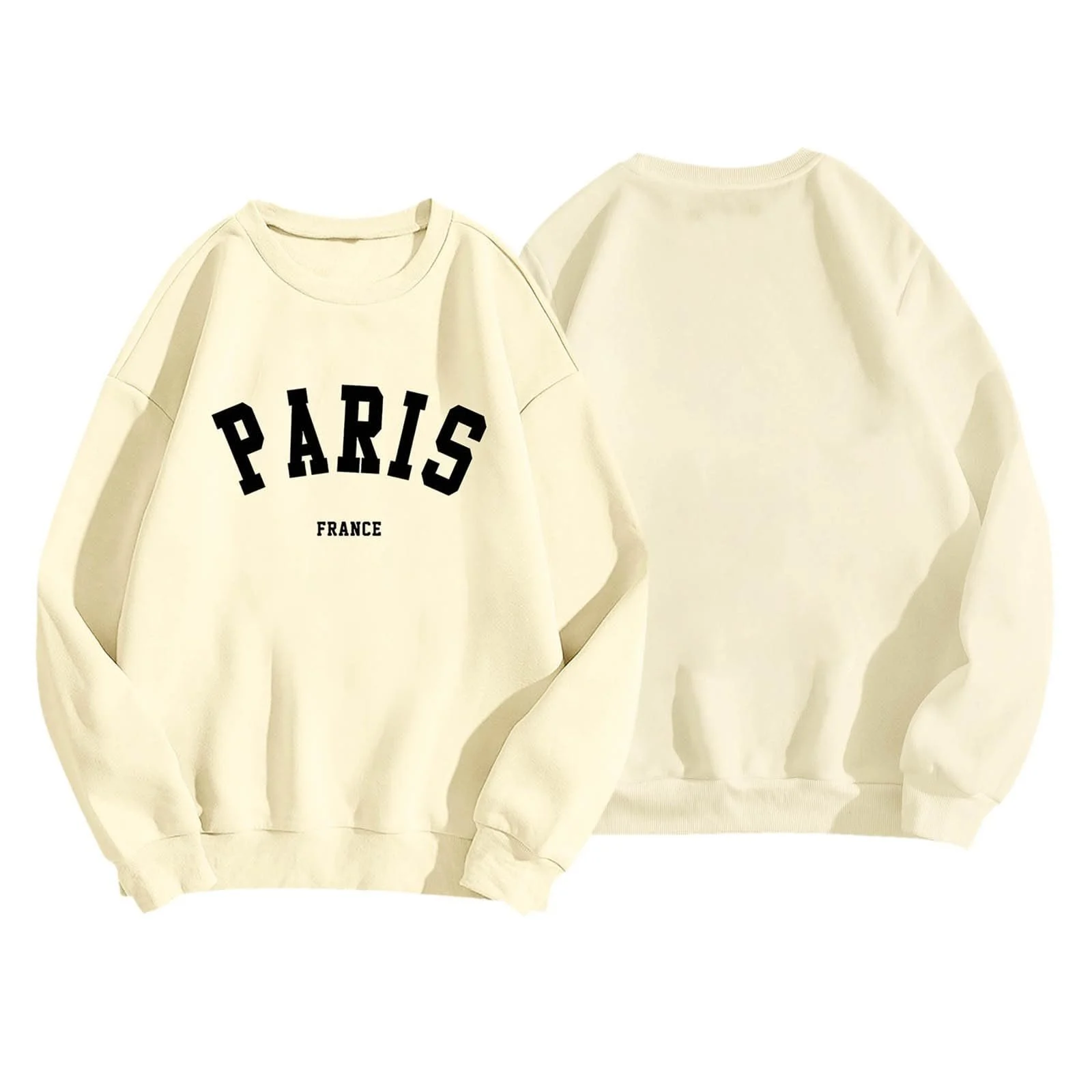 Женский свитшот с графическим принтом Оверсайз Осенний модный топ с буквами Круглый вырез с капюшоном Повседневный модный пуловер Комфортный Y2K Милый, фото №2