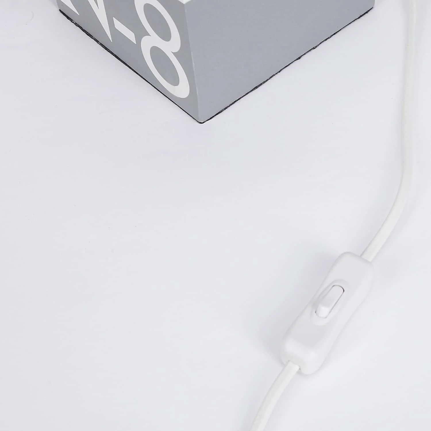 Настільна лампа Kelvin Beach E27 Дерево Тканина 230 В макс. 40 Вт Сучасна Сіро-коричнева, фото №3