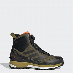 Черевики унісекс Adidas Terrex Conrax Boa Rain.Rdy Hiking Shoes Green 41 - Фото 1