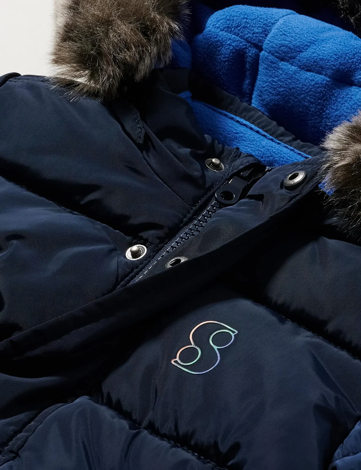 Куртка стеганная s.Oliver со съемным искусственным мехом, фото №2