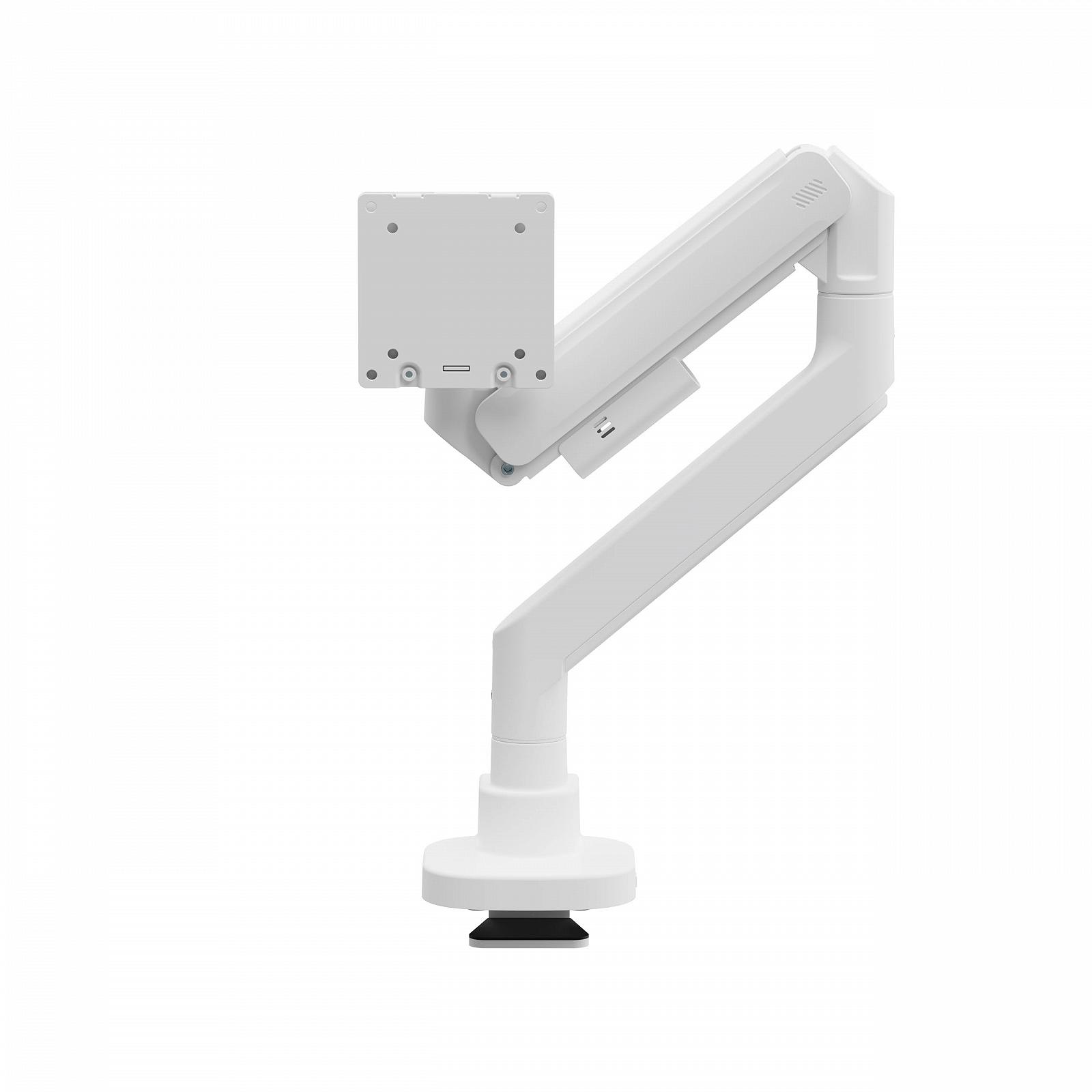 Кріплення для монітора HALTERUNGSPROFI Office GS812AEXW з газліфтом 24-57 дюймів VESA 75/100/200 White, фото №4 Кріплення для монітора HALTERUNGSPROFI Office GS812AEXW з газліфтом 24-57 дюймів VESA 75/100/200 White, фото №4