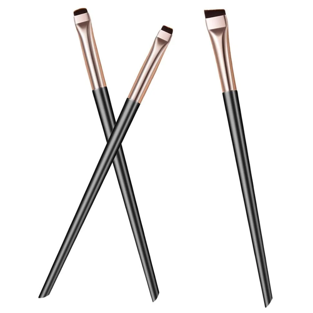 Набір пензлів для тіней, брів, макіяжу, скошеного пензля для консилера, підводки для очей Beaupretty 1 шт., фото №1