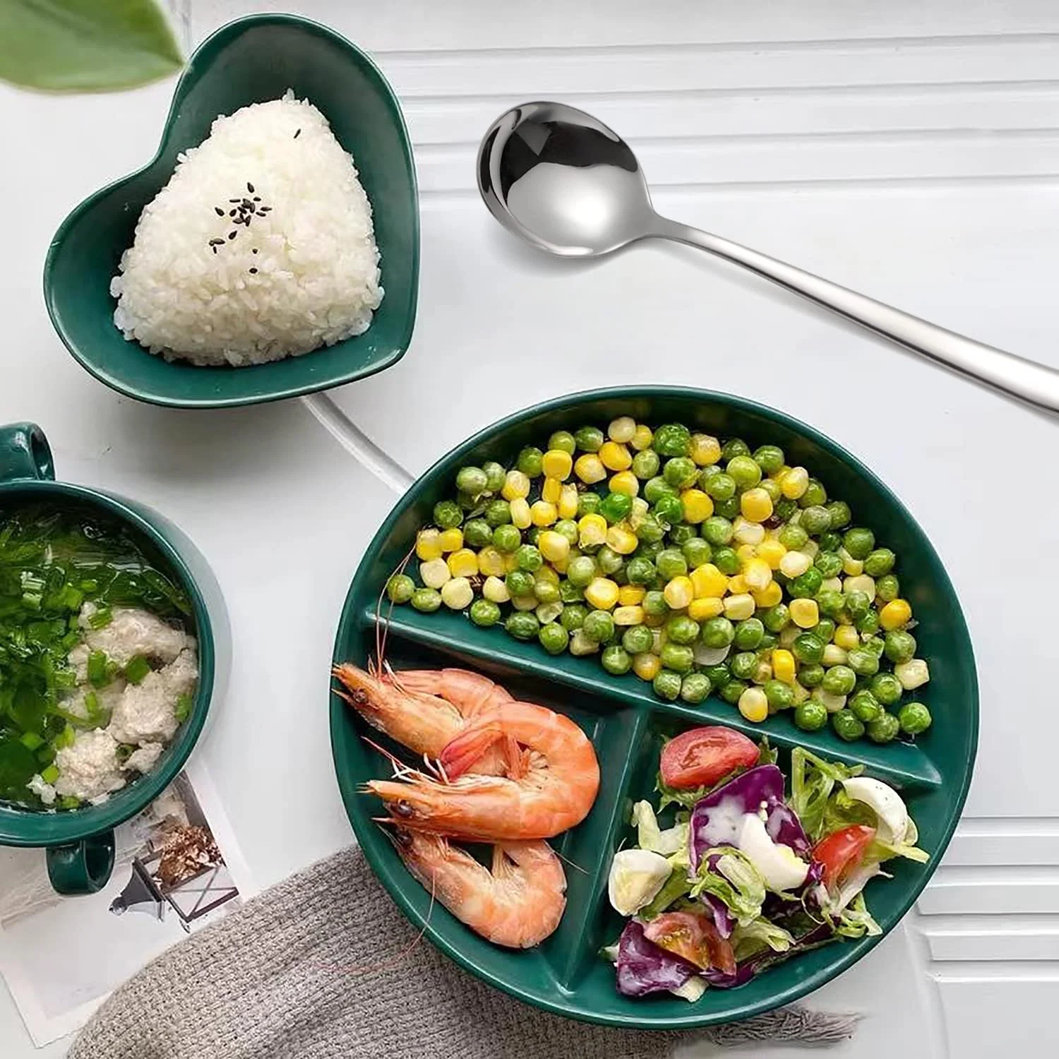 Ложка для супу з нержавіючої сталі, столова, фото №9