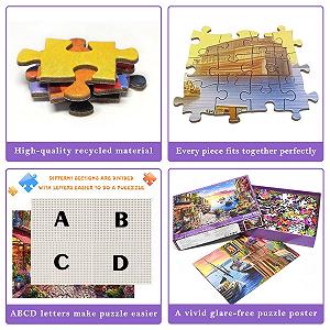 Пазл Charming Street Scene 1000 елементів 70 x 50 см synthetic.ua - Фото 1