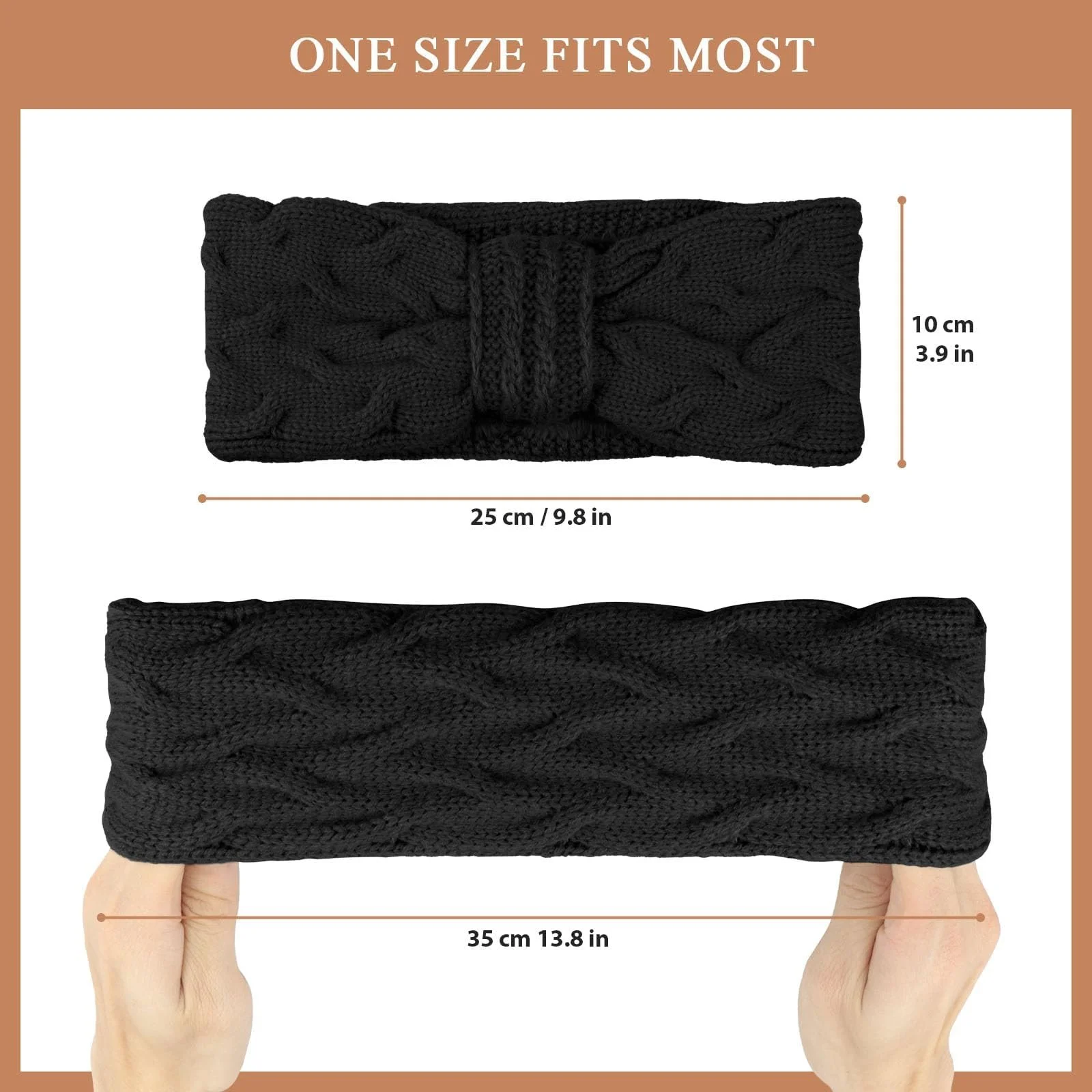 В'язана Пов'язка на Голову для Жінок, фото №6 В'язана Пов'язка на Голову для Жінок, фото №6