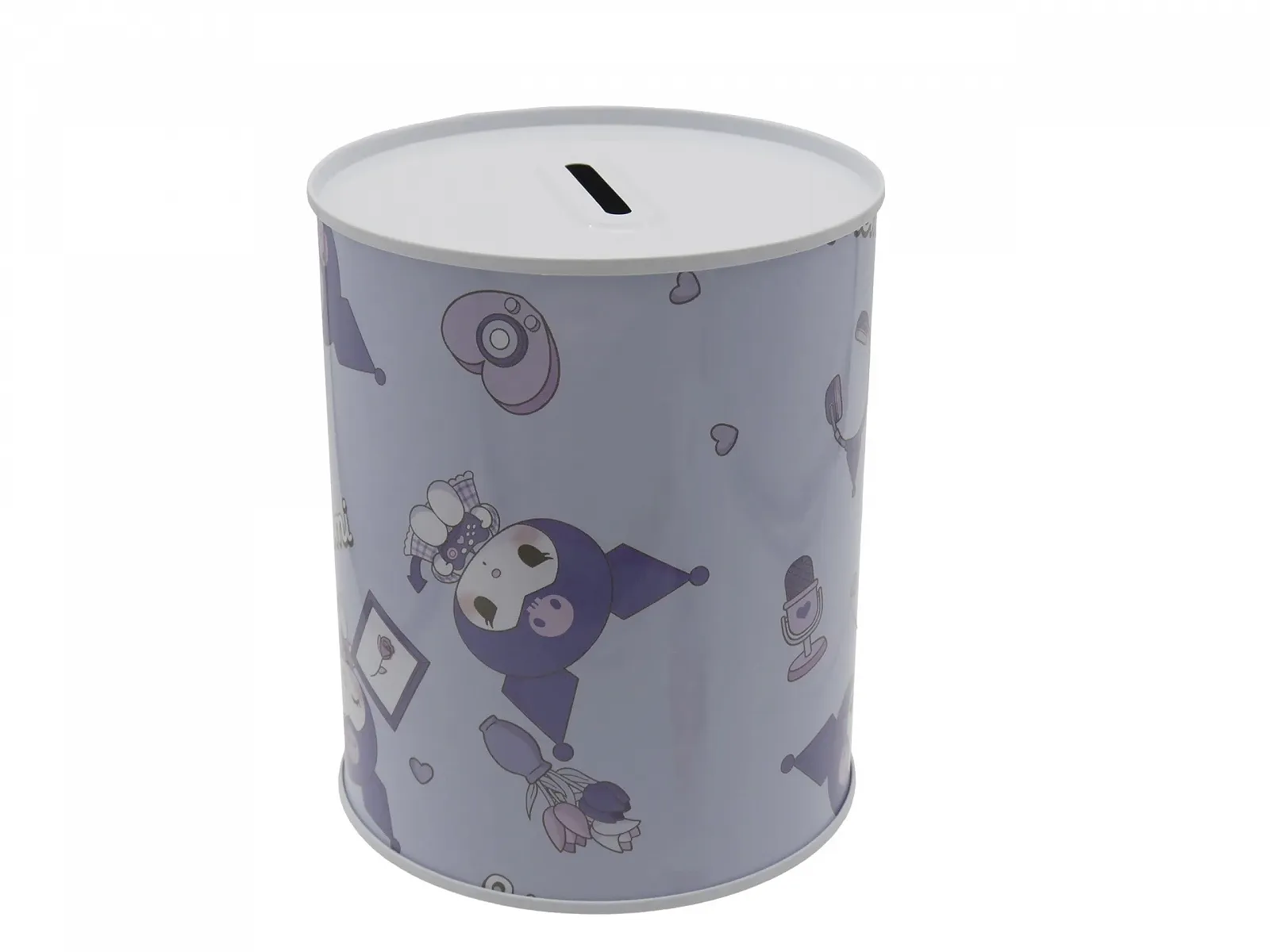 Скарбничка CyP Brands Sanrio Hello Kitty Kuromi металева Біла, фото №4