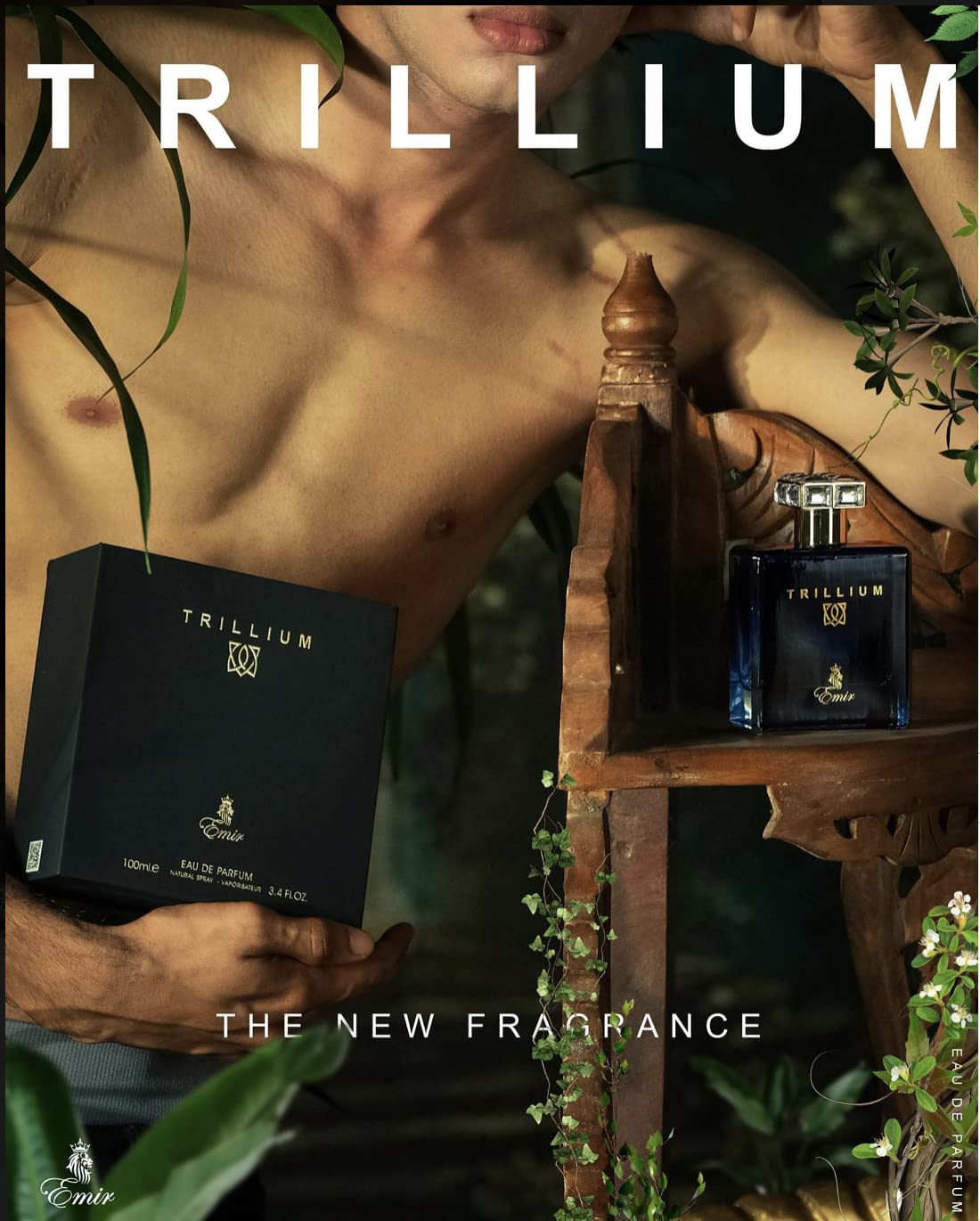 Eau de parfum Emir Trillium Homme 100 мл, фото №3 Eau de parfum Emir Trillium Homme 100 мл, фото №3