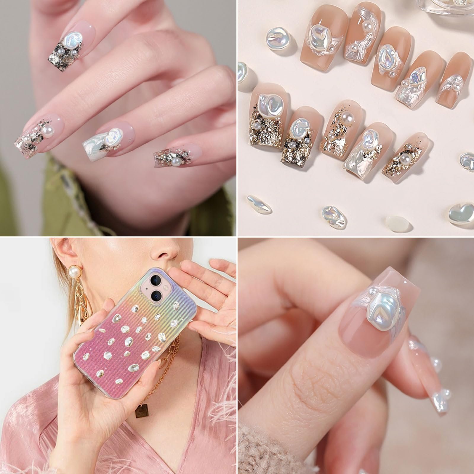 Намистини для нігтів Різні форми., фото №4