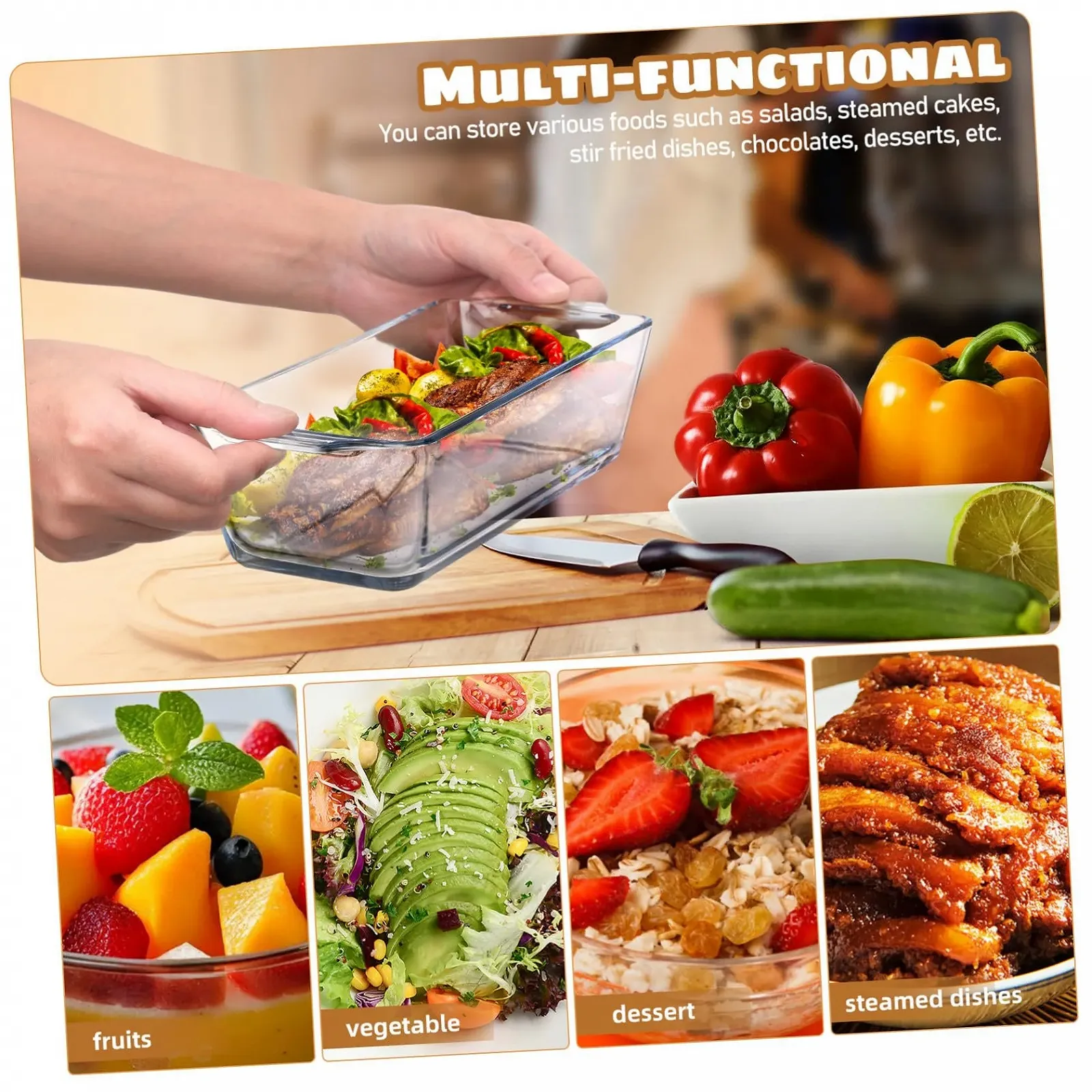 Форма для запекания VALICLUD термостойкое стекло для хлеба и тортов, фото №9 Форма для запекания VALICLUD термостойкое стекло для хлеба и тортов, фото №9