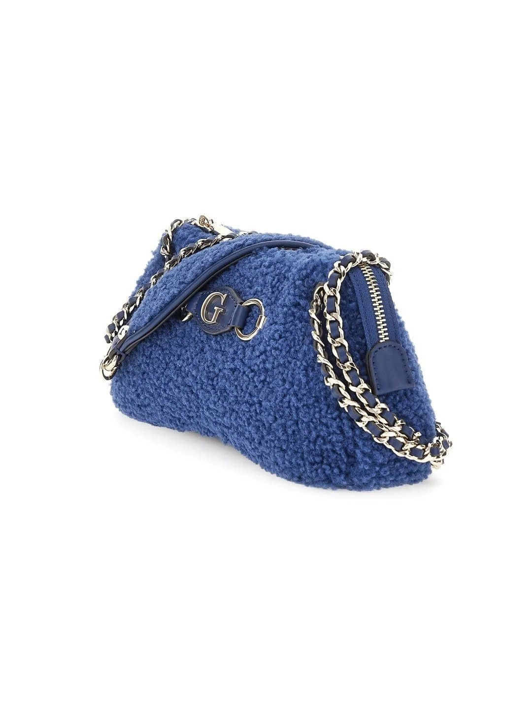 Сумка на плече GUESS Aslia Convertible Top Zip Saphire, фото №2