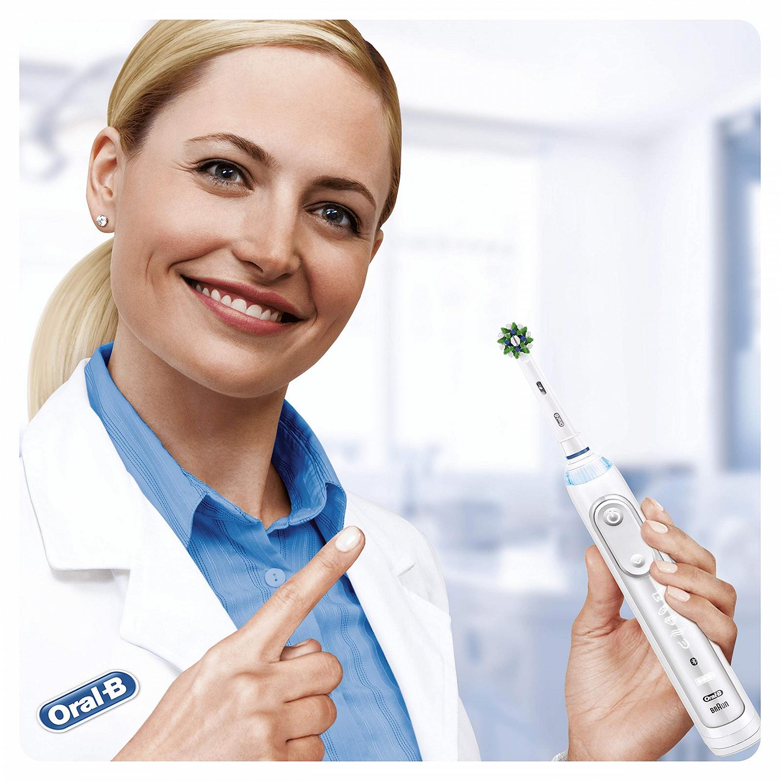 Насадки для електричної зубної щітки Oral-B CrossAction CleanMaximiser 5 шт., фото №7