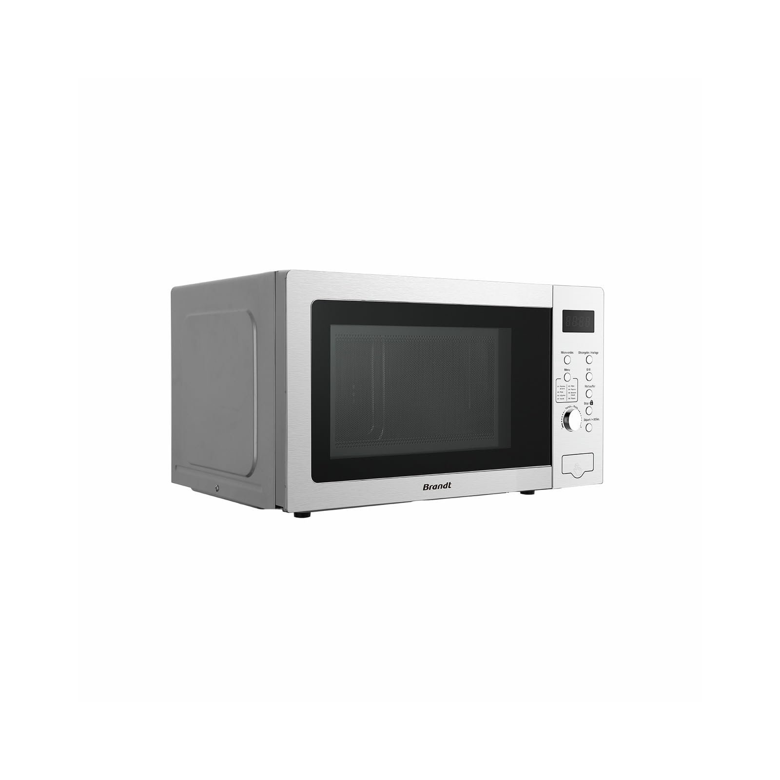 Микроволновая печь с грилем BRANDT GE3000X 30L 700W Grill 1200W 303 x 510 x 410 mm Timer 60 min Stainless Steel, фото №3 Микроволновая печь с грилем BRANDT GE3000X 30L 700W Grill 1200W 303 x 510 x 410 mm Timer 60 min Stainless Steel, фото №3