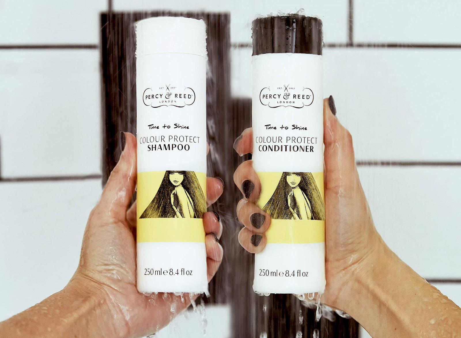 Кондиціонер для захисту кольору Percy & Reed Time To Shine 250 мл, фото №7 Кондиціонер для захисту кольору Percy & Reed Time To Shine 250 мл, фото №7