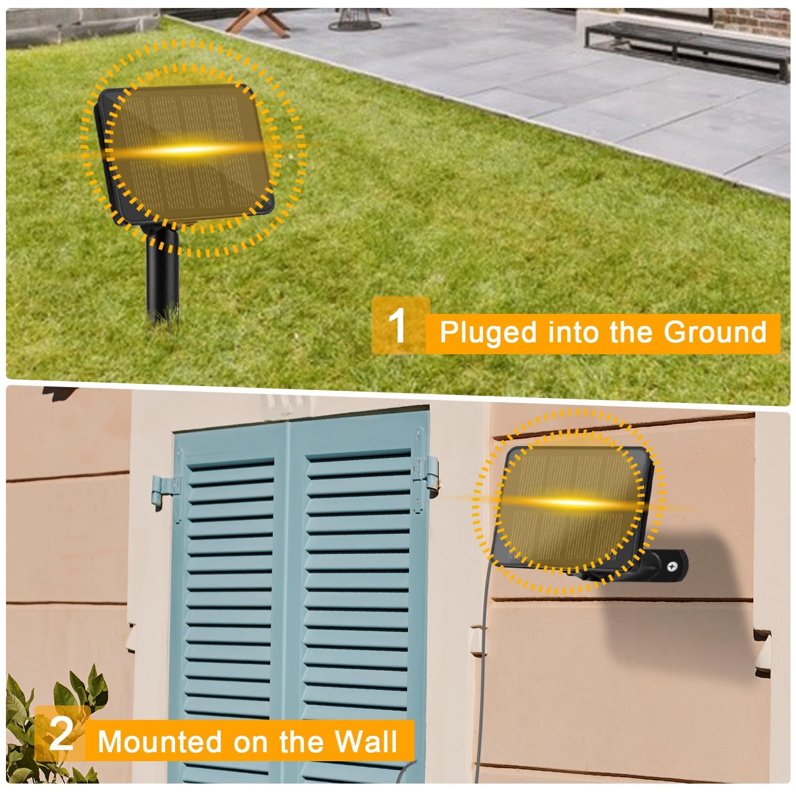 Гирлянда Gcstnn Solar 120 LED 12 м Теплый, фото №6