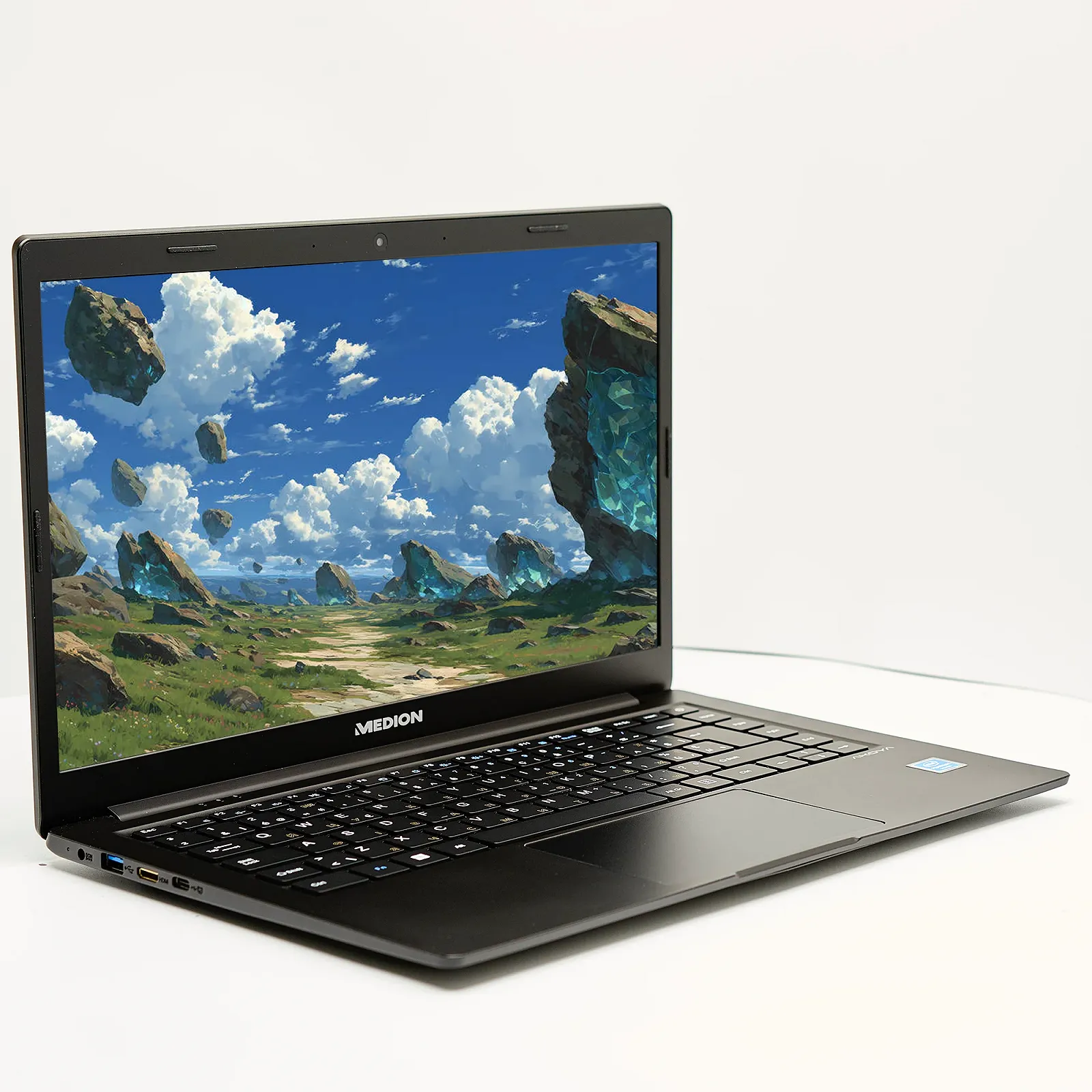 Ноутбук 14" Medion (Lenovo Group) Akoya E4251 | Чотириядерний Intel | RAM DDR4 8 ГБ | SSD 128 ГБ | Intel Graphics | Металевий корпус | Ультрабук | AKБ до 8 годин | Win10 (5103), фото №3