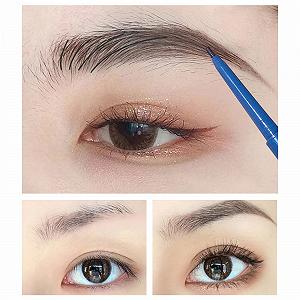 Олівець для брів Test Extrem feiner Augenbrauenstift Rotation Double Heads Водостійкий D Один розмір synthetic.ua - Фото 1