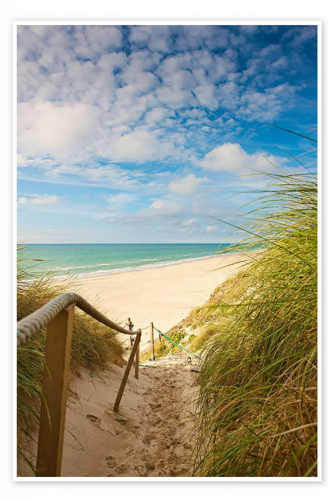 Постер Narrow Way to the Beach 40 x 60 см, фото №1