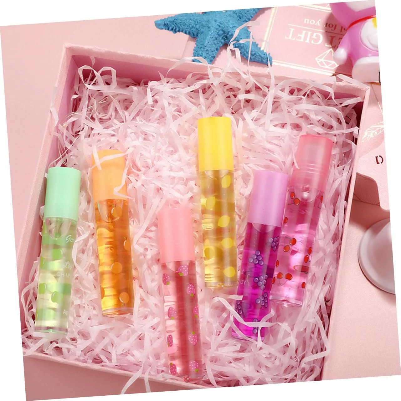 Блеск для губ MERRYHAPY 12 шт. Прозрачный бальзам для губ Бесцветный, фото №4