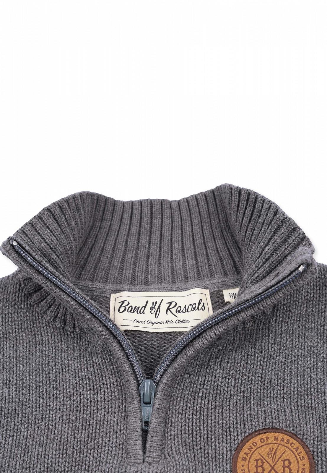 Джемпер Band of Rascals Basic Troyer из органического хлопка, фото №4