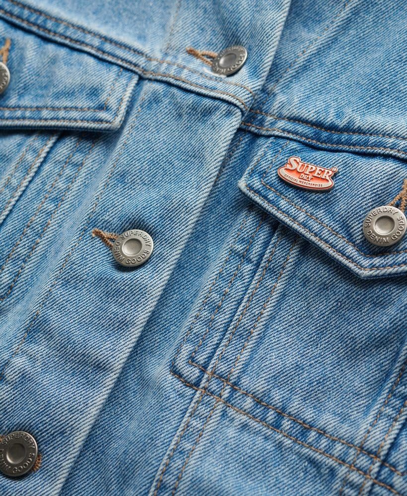 Джинсовая куртка Superdry Embellished Женская, фото №5