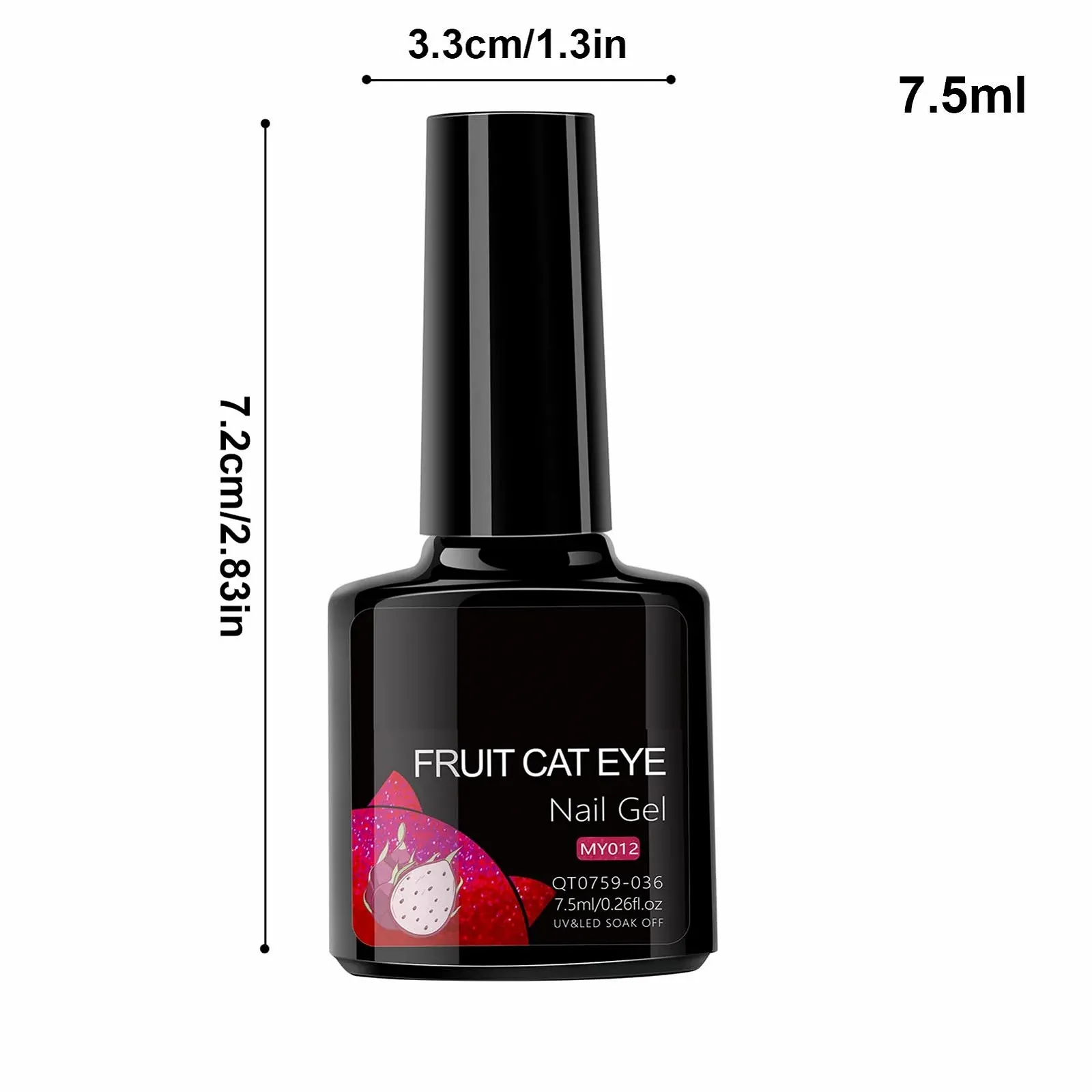 Гель-лак Mihauuke Кошачий глаз для женщин - набор для маникюра из 12 предметов, фото №6 Гель-лак Mihauuke Кошачий глаз для женщин - набор для маникюра из 12 предметов, фото №6