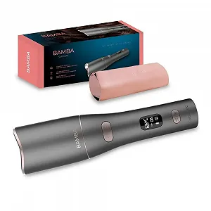 Плойка для завивки Cecotec Bamba SurfCare 850 Magic Waves Vision Керамический цилиндр LCD-экран Black - Фото 1