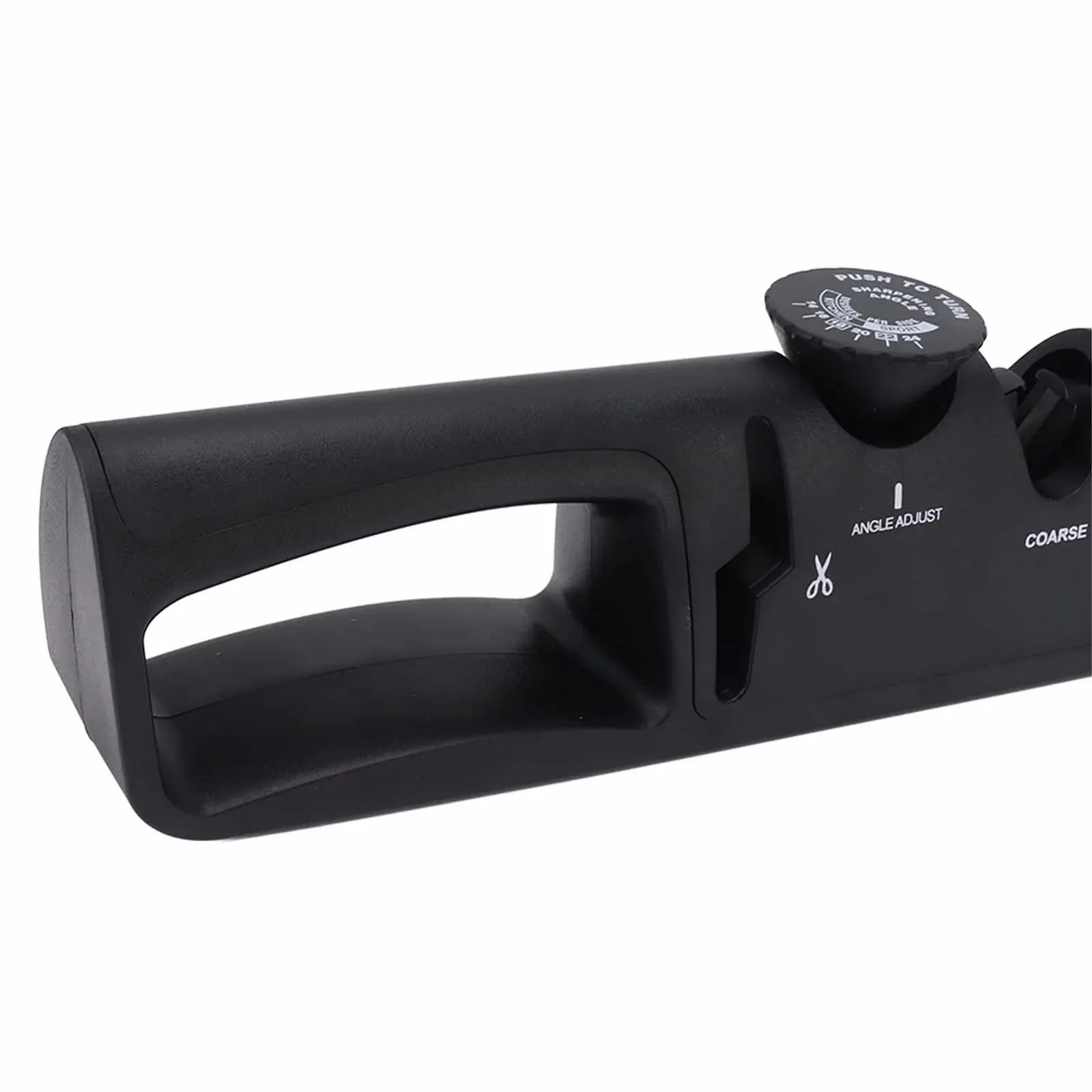 Точилка для ножей регулируемая 4-в-1 профессиональная с футляром Черная, фото №4